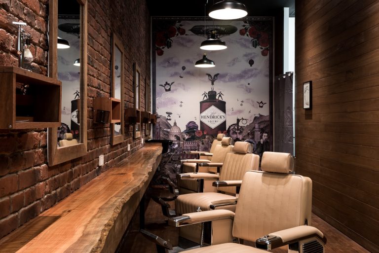 hair salon fitout.