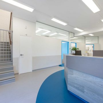 Side view of Riverton Medical fitout